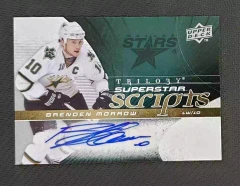 2008-09 Upper Deck Trilogy Superstar Scripts Brenden Morrow #SS-BM Auto